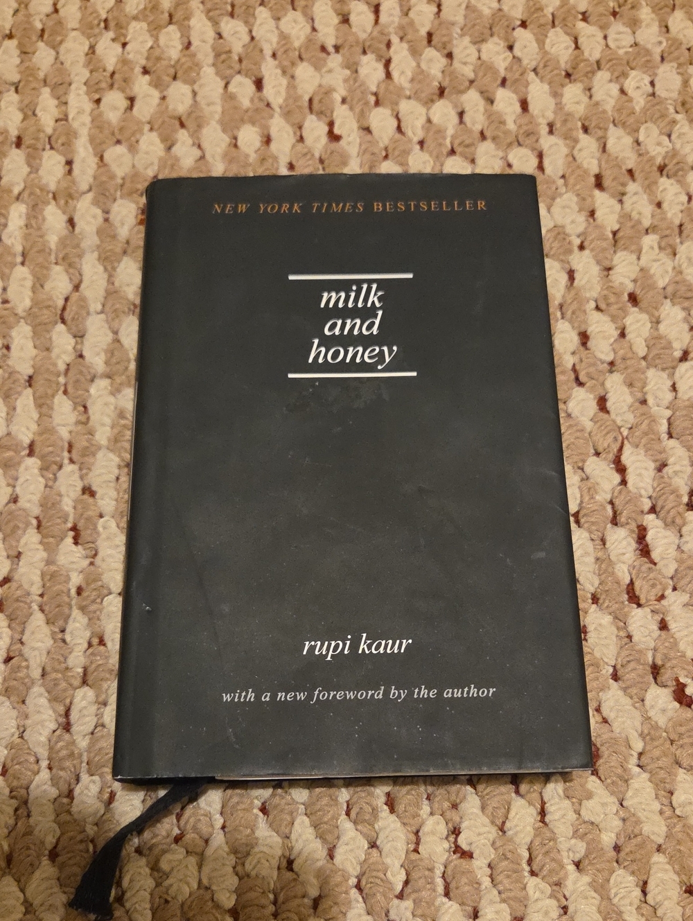 Milk And Honey Book Hardback Rupi Kaur Poetry